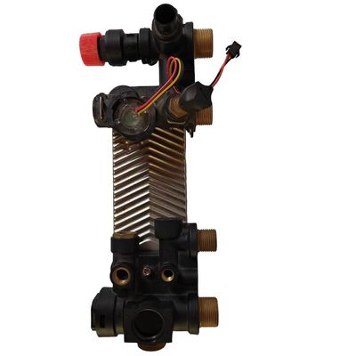 Cambiador de calor de la placa de Heater Parts Hydro Block Brazed del agua del gas del cambiador de la placa