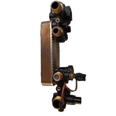 Cambiador de calor de la placa de Heater Parts Hydro Block Brazed del agua del gas del cambiador de la placa