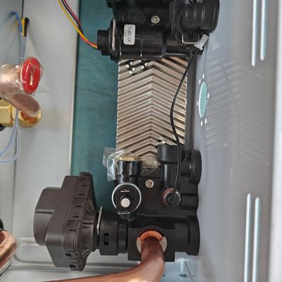 Cambiador de calor de la placa de Heater Parts Hydro Block Brazed del agua del gas del cambiador de la placa