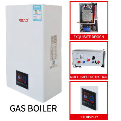 Hecho en caldera montada en la pared de la pared de Europa de la fábrica de China de Hung Hot Water Heater Ng /Lpg de la función dual popular del gas