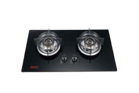 El panel de acero inoxidable de las estufas del mechero de gas del artículos de cocina construido en cocina de gas