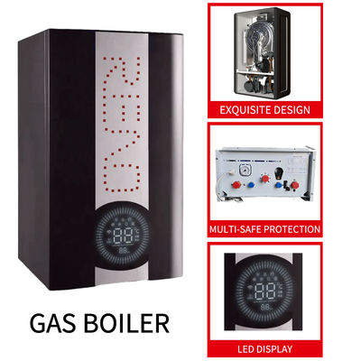 Calderas colgantes de pared de gas de 32 kW Calderas combinadas de condensación montadas en pared de carrocería pequeña